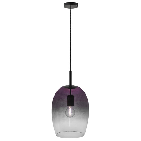 Lampa wisząca UMA Nordlux E27 40W Szkło Szary
