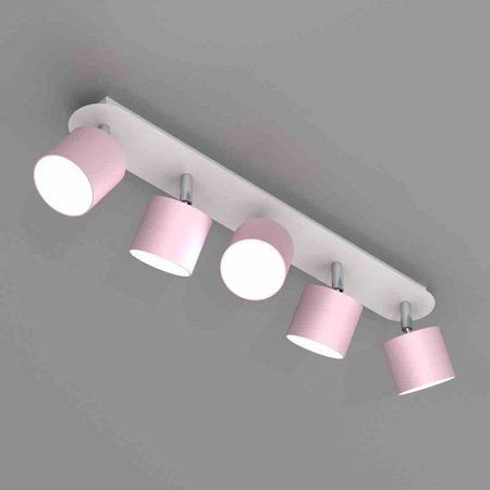 Lampa sufitowa DIXIE PINK 5xGX53 (MLP7613) - Milagro