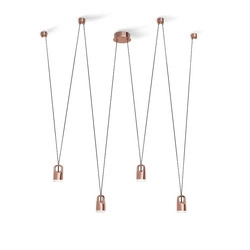 Lampa Wisząca BAG Kol. Złoty (0053.32.OR) - Vivida