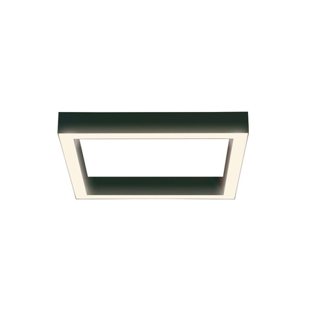 CEILING LIGHT SQUARED LED 72W BLACK (18148-B Zambelis) - Zambelis