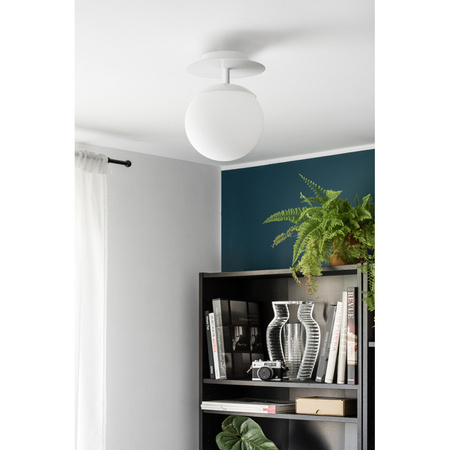 PLAAT C burgundowa lampa ścienna / kinkiet z podwyższoną szczelnością IP44 (PLC140S0) - Ummo