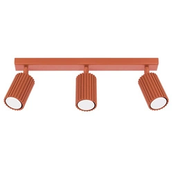 Plafon KARBON 3L ochra czerwona (SL.1638) - Sollux Lighting