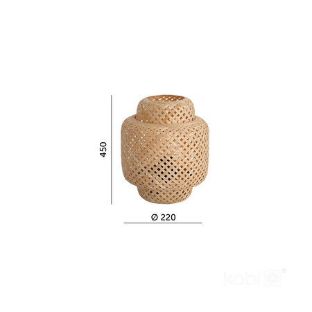 Lampka nocna BOHO BONN MINI 1xE27 Kobi Design (001467KOB) - KOBI LIGHT