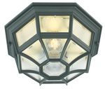 Lampa sufitowa zewnętrzna LATINA 105 BLACK E27 LED 9W Norlys