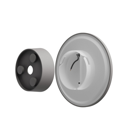 PIATTA 12W CCT 230V IP44 180x47MM SZARY OKRĄGŁA ELEWACYJNA (SLI003042CCT_PW) - Spectrum LED