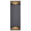 Lampa ścienna NICO Nordlux GU10 2x35W Aluminium Czarny