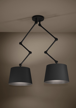 Lampa Sufitowa PISTUNIO czarna (390113) - EGLO