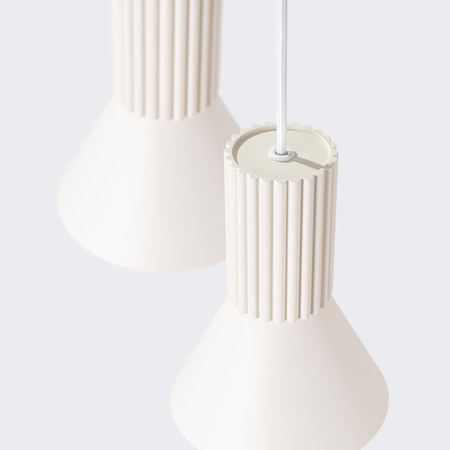 Lampa wisząca ESTRIA 3P beżowa (SL.1871) - Sollux Lighting