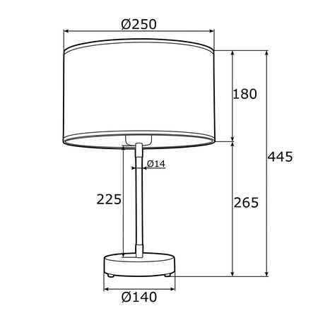 Lampa stołowa KARIN (4301) - ARGON