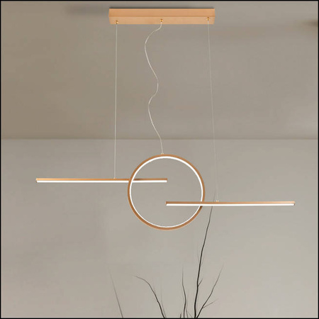 Lampa wisząca LAUREN 3-STEP DIMM złota (AZ5258) - Azzardo