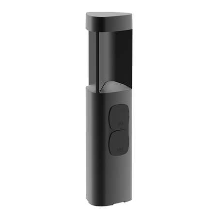 OUTDOOR FLOOR LIGHT LED 7W 3000K ALUMINIUM GRAPHITE (E354 Zambelis) - Zambelis
