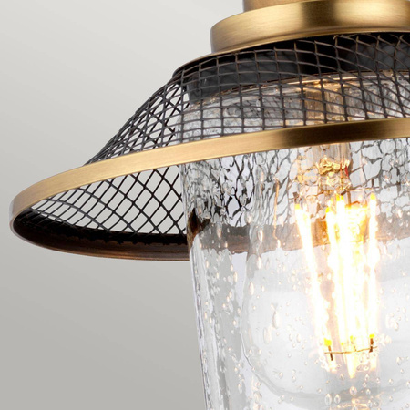 Kinkiet Rigby - 3 źródła światła - Antyczny nikiel/ Stary mosiądz (QN-RIGBY3-BATH-AN) - Quintiesse