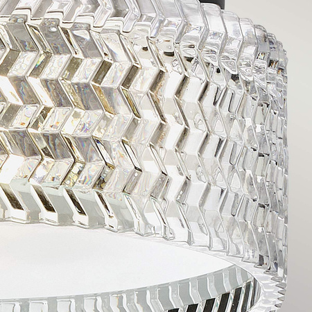 Plafon Elle - 2 źródła światła - Czarny  (HK-ELLE-F-S-BK) - Elstead Lighting