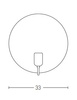 WALL LAMP 1XE27 CORTEN (22194 Zambelis) - Zambelis