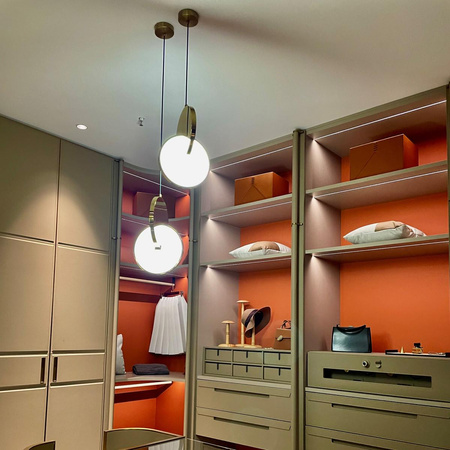 Lampa wisząca Circlo LED CCT chrom  (LP-1311/1P CH) - Light Prestige