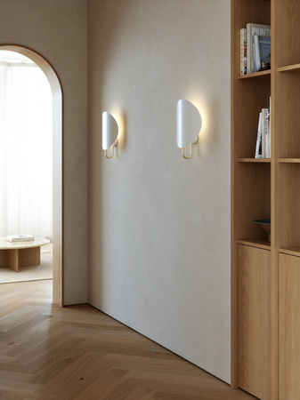 Lampa ścienna SPARGO Nordlux E27 25W Metal Biały