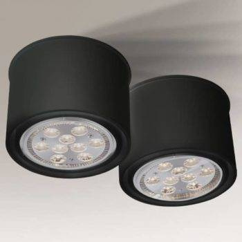 Oprawa natynkowa MIKI (czarny) (7020) - Shilo