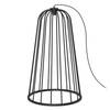 Lampa stojąca ogrodowa no. moon A - Czarna (1000 mm)   (9418) - Shilo