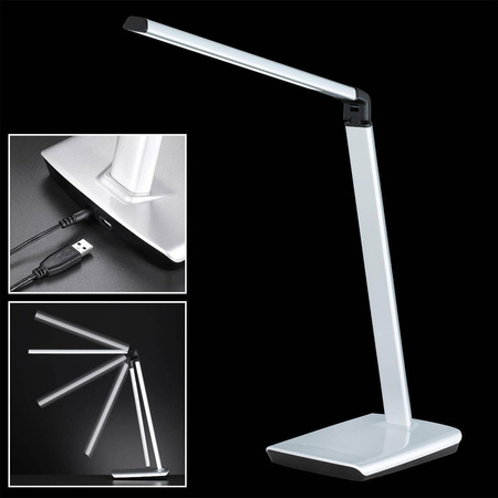 Lampa stołowa ze ściemniaczem i ładowaniem USB Bright  (50432) - Fischer&Honsel