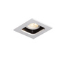 Mistic Lighting oczko stropowe miniQuad MR16 biały mat/czarna wpuszczana MSTC-05355560