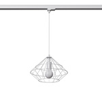 Lampa wisząca na szynie UMBERTO biała E27 3000K 7,5W 620lm (MYL.00365) - Make Your Light