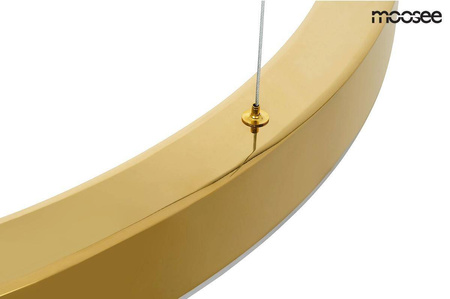 MOOSEE lampa wisząca RING LUXURY 70  złota (MSE010100170) - Moosee