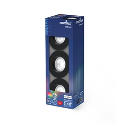 Oprawy podtynkowe DonSmart Nordlux LED  Tworzywo sztuczne Czarny