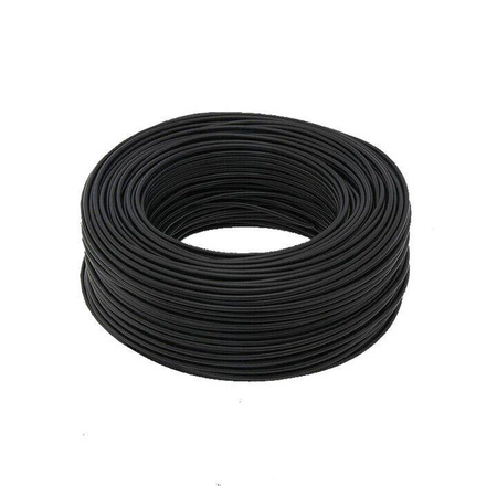 Przewód silikonowy 1m - Czarny   (9952) - Shilo Garden