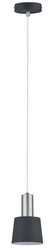 Neordic Haldar Lampa wisząca max. 1x20W E14 230V ciemnoSzary/Chrom Metal (PL79691) - PAULMANN