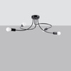 Żyrandol LEVAR 4 czarny (SL.1455) - Sollux Lighting