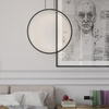 Lampa wisząca Mirror z regulacją CCT duża czarna (LP-999/1P L BK CCT) - Light Prestige