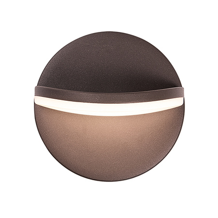 OUTDOOR WALL LIGHT LED 16W DARK BROWN (E267 Zambelis) - Zambelis