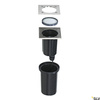 DASAR EXACT 116, lampa podłogowa wpuszczana outdoor, QPAR51, IP67, kwadratowa, stal nierdzewna 316, maks. 35W (228434) - SLV