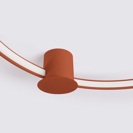 Plafon RIO 78 ochra czerwona LED 4000K (TH.415) - Thoro Lighting