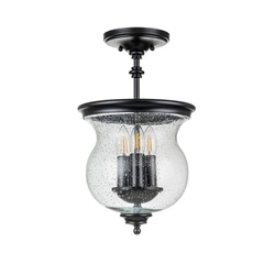 Lampa sufitowa Pickering Lane (FE-PICKERING-LANE-SF-BLK) - Elstead Lighting
