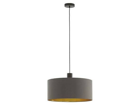 Lampa wisząca CONCESSA 1 ciemny brąz (97683 - EGLO) - żyrandol