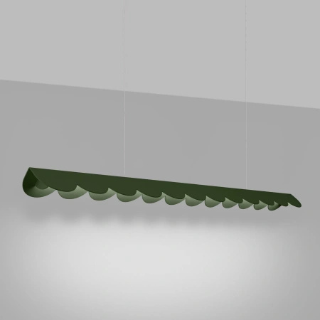 Lampa wisząca BISCUIT 100 zielona oliwka LED 4000K (TH.676) - Thoro Lighting