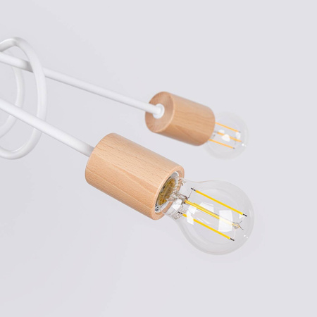 Żyrandol EMBER 5 biały (SL.1475) - Sollux Lighting