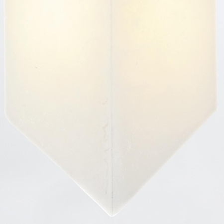 Alabastrowy kinkiet Valencia - 2 źródła światła - Miejski brąz (QN-VALENCIA-2WB-UBZ-AR) - Quintiesse