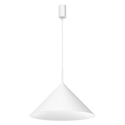 Lampa wisząca CAPITAL biała Ø46cm (MLP0953) - Milagro