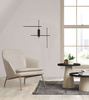 WALL LAMP 36W 3000K BLACK (1946 Zambelis) - Zambelis