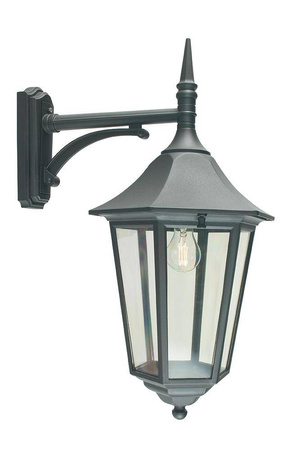 Kinkiet zewnętrzny MODENA BIG 381 BLACK E27 LED 9W Norlys