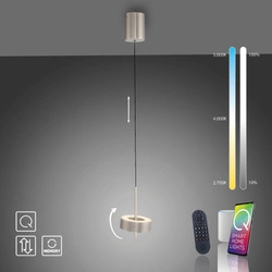Lampa sterowana Smart Q-ROTATE ALUMINIUM (2247-95) - Paul Neuhaus