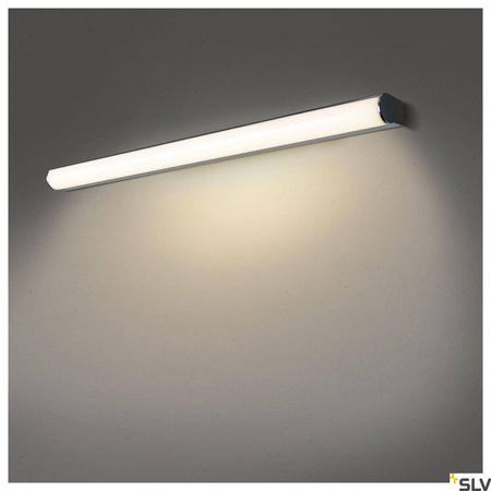 MARYLIN, lampa ścienna natynkowa LED indoor, chrom, IP44, 3000K, 21W (1002192) - SLV