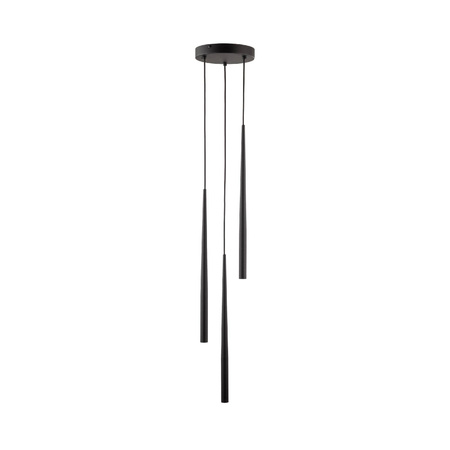 Lampa wisząca PIANO BLACK 3 (10113) - TK Lighting