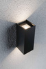 Oprawa elewacyjna FLAME LED 2X3W 2X290lm 3000K IP44 230V antracyt (PL94326) - PAULMANN