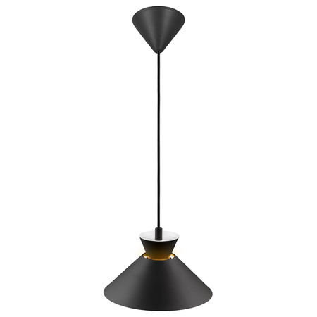 Lampa wisząca DIAL Nordlux E27 40W Metal Czarny