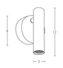 READING LIGHT LED 3W COOPER (H47 Zambelis) - Zambelis
