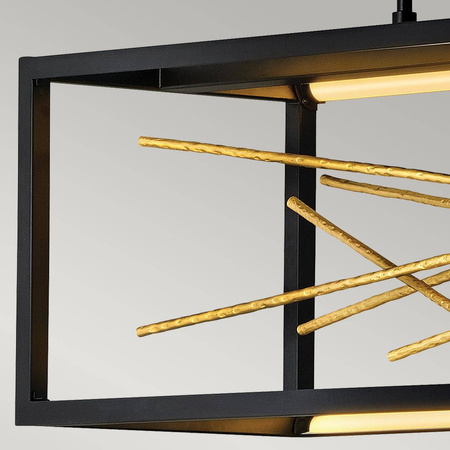 Podłużna lampa wisząca LED Styx (QN-STYX-LED-ISLE-BG) - Quintiesse