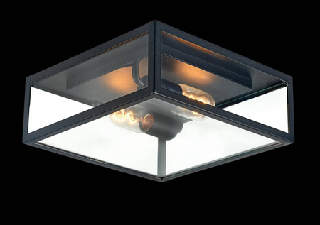Plafon zewnętrzny LOFOTEN 1945 BLACK E27 LED 2X 9W Norlys